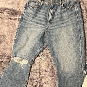 American Eagle BNWT size 16 R wide leg jeans